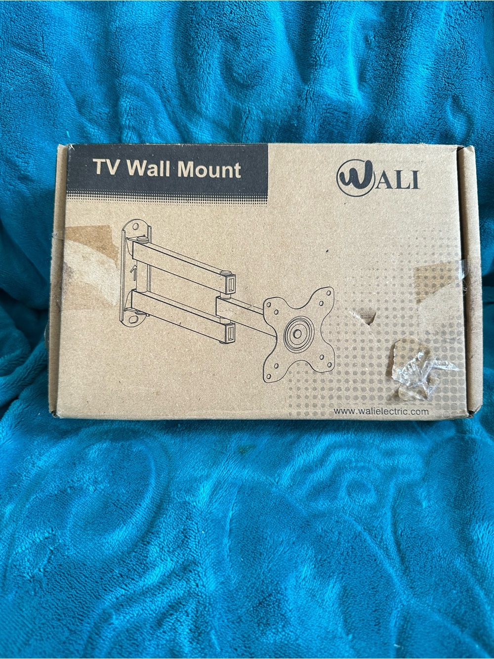 Black TV Wall Mount - Adjustable Articulating Bracket